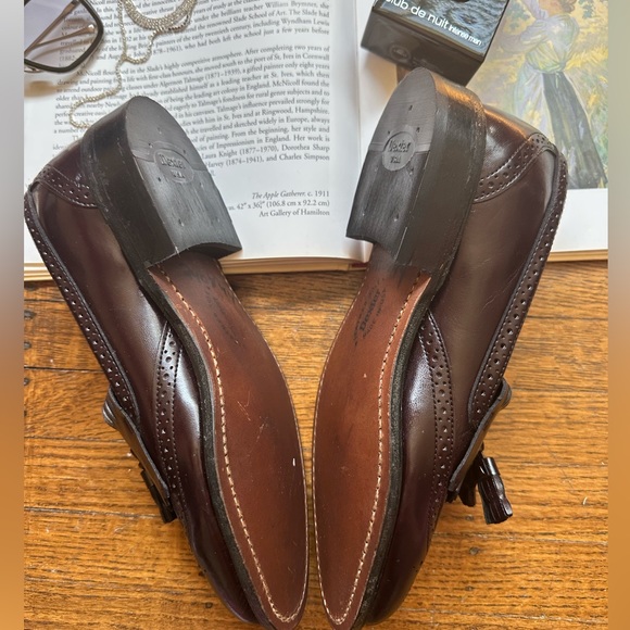 Leather wingtip Oxford shoes / unisex - Picture 6 of 13